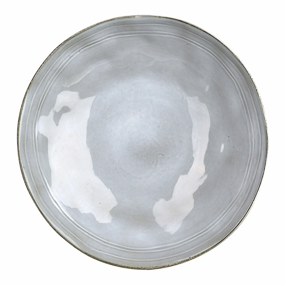Stoneware Salad Bowl Light Blue