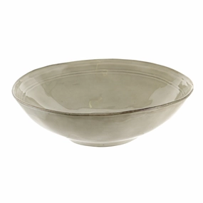 Stoneware Salad Bowl Olive Green 30cm Serveware clearance shop