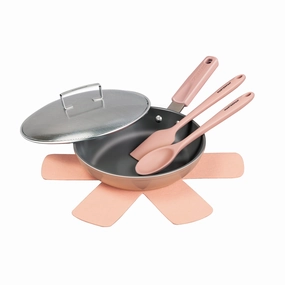 Stovetop Oven Fry Pan & Skillet With Heat-In Steam-Out Lid Cookware holiday sale