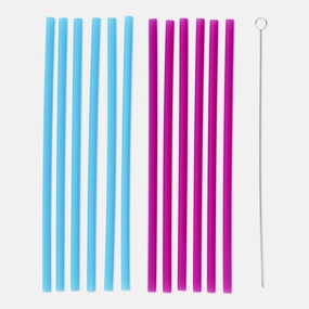 Straws with colour-changing effect. 12 pcs Kitchen Tableware at affordable prices