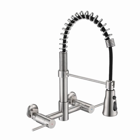 Streamdale 3 Functions Wall Mounted Bridge Kitchen Faucet Cooking Tools & Accessories clearance kits