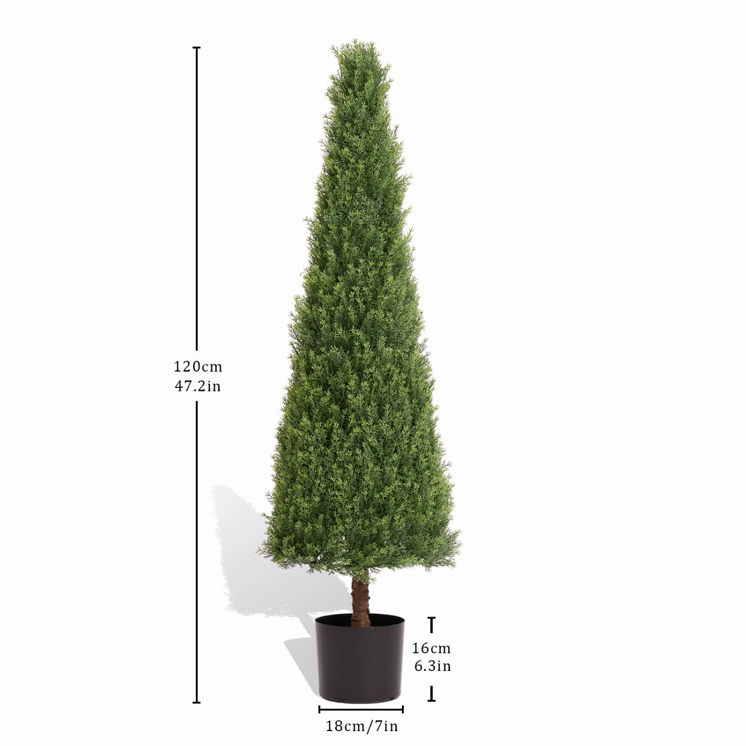 Streamdale Artificial Boxwood Topiary Trees 120cm 2pcs
