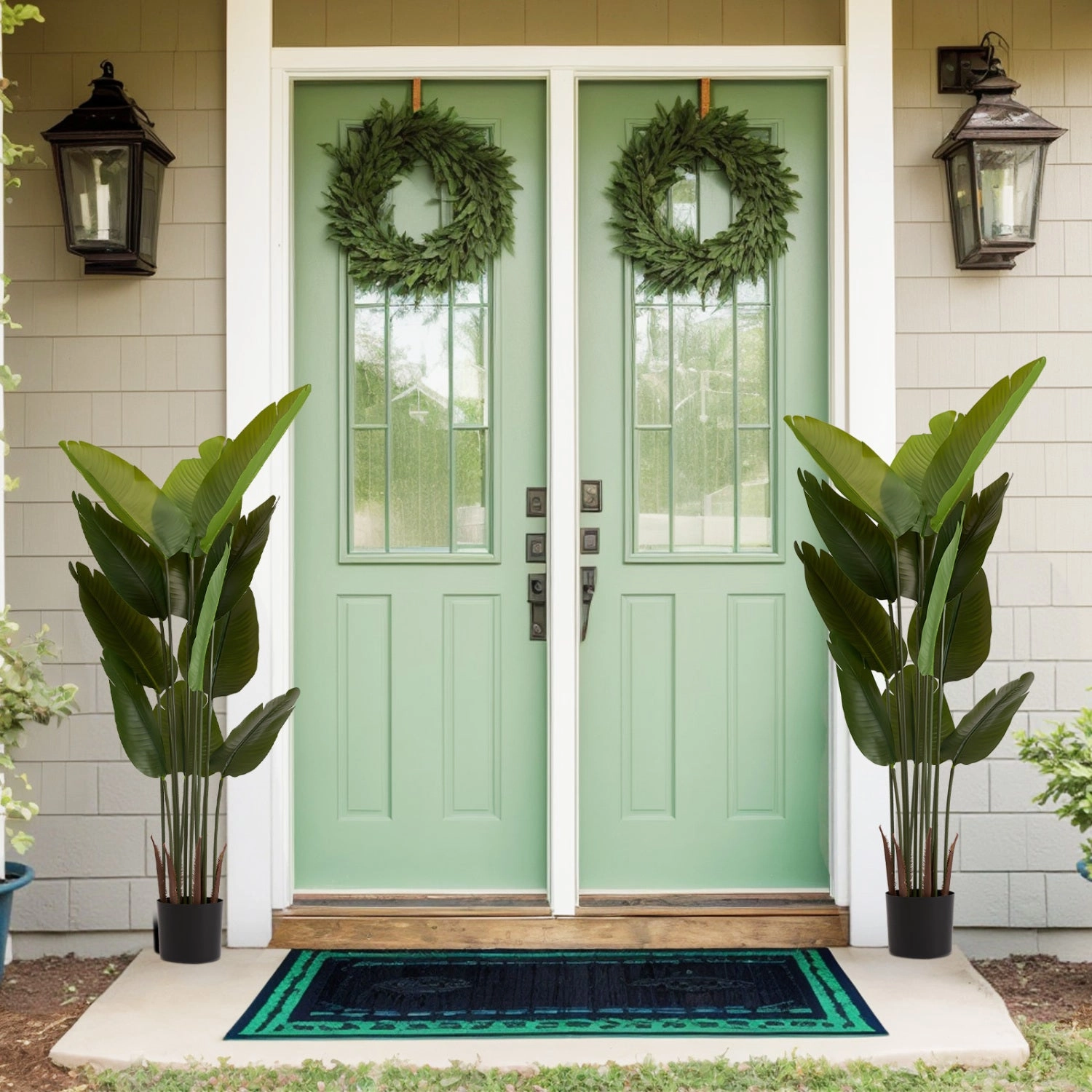 Streamdale Artificial Greenery Decor 2pc Set