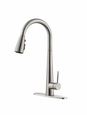 Streamdale Kitchen Faucet With Pull Down Sprayer Brushed Nickel, High Arc Cooking Tools & Accessories buy more save more