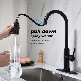 Streamdale Kitchen Faucet With Pull Out Sprayer Cooking Tools & Accessories buy more save more