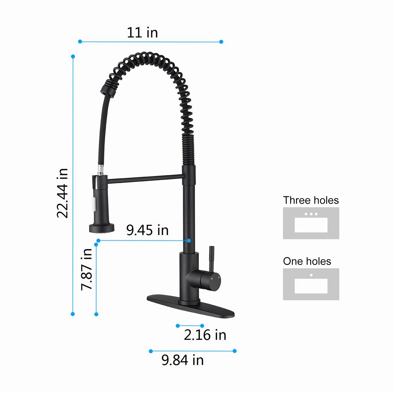 Streamdale Kitchen Faucet With Pull Out Sprayer