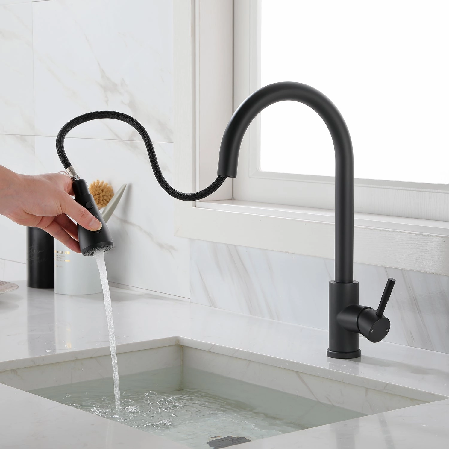 Streamdale Kitchen Faucet With Pull Out Sprayerr