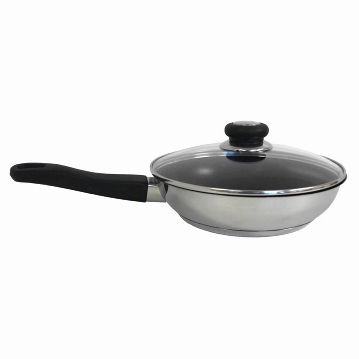 Sunpentown HK-1024 10&apos;&apos; Fry Pan with Excalibur Coating Cookware hot cookware outlet