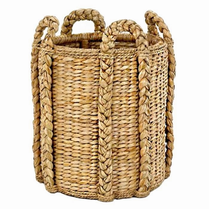 Sweater Palm Log Basket Decorative Baskets clearance deals