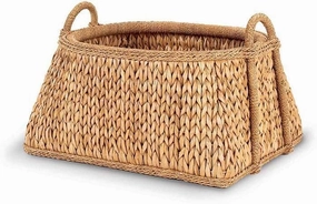 Sweater Weave Palm Leaf Melon Basket Decorative Baskets clearance deals