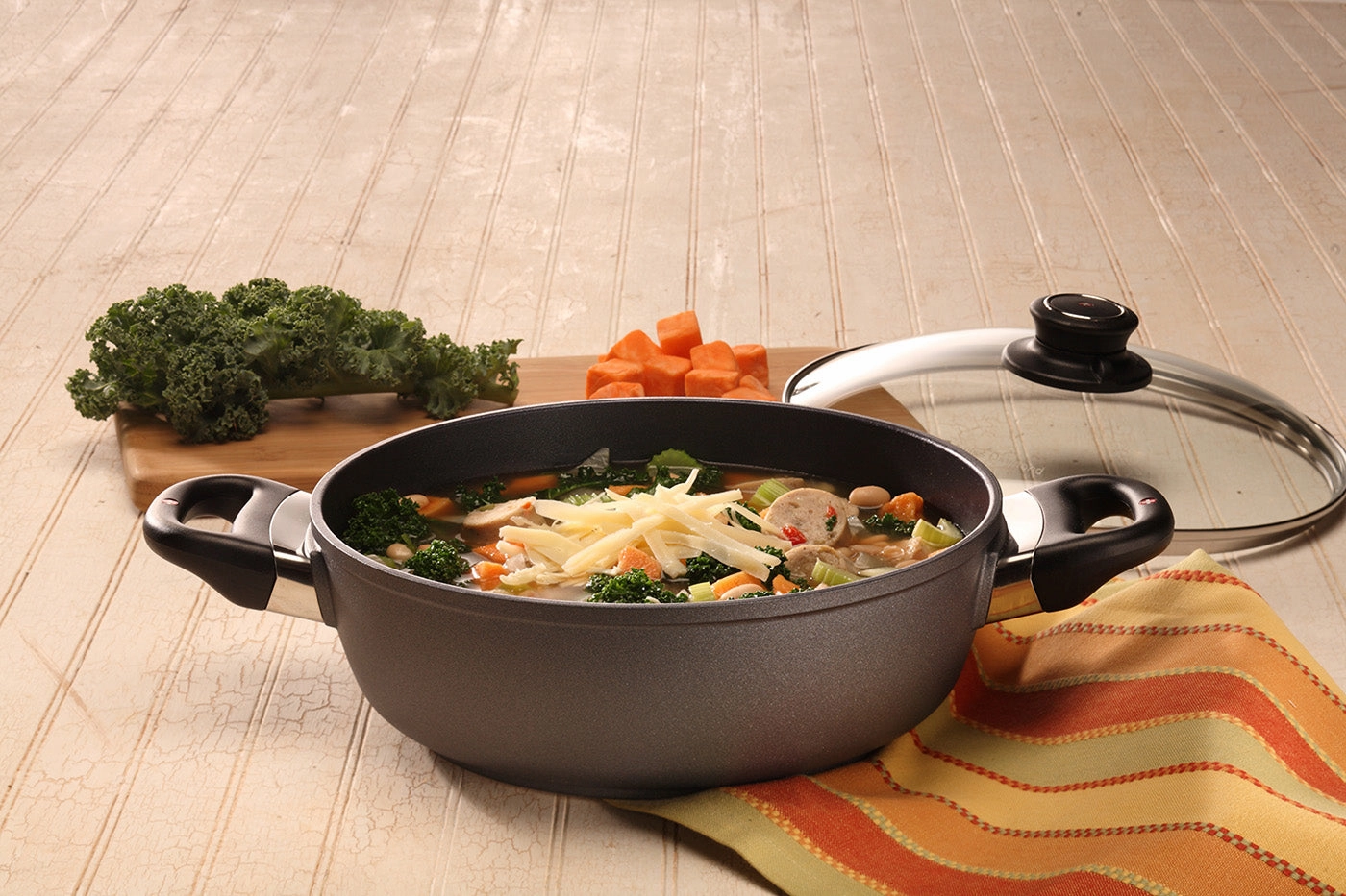 Swiss Diamond 3.2 Qt Casserole Nonstick