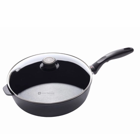 Swiss Diamond 3.8 Quart Saute Pan With Lid Cookware holiday sale