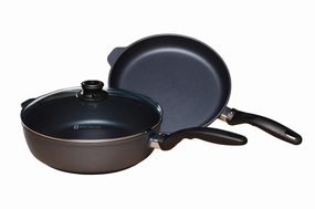 Swiss Diamond 3 Piece Cookware Set - Fry Pan and Saute Pan Bakeware online promo