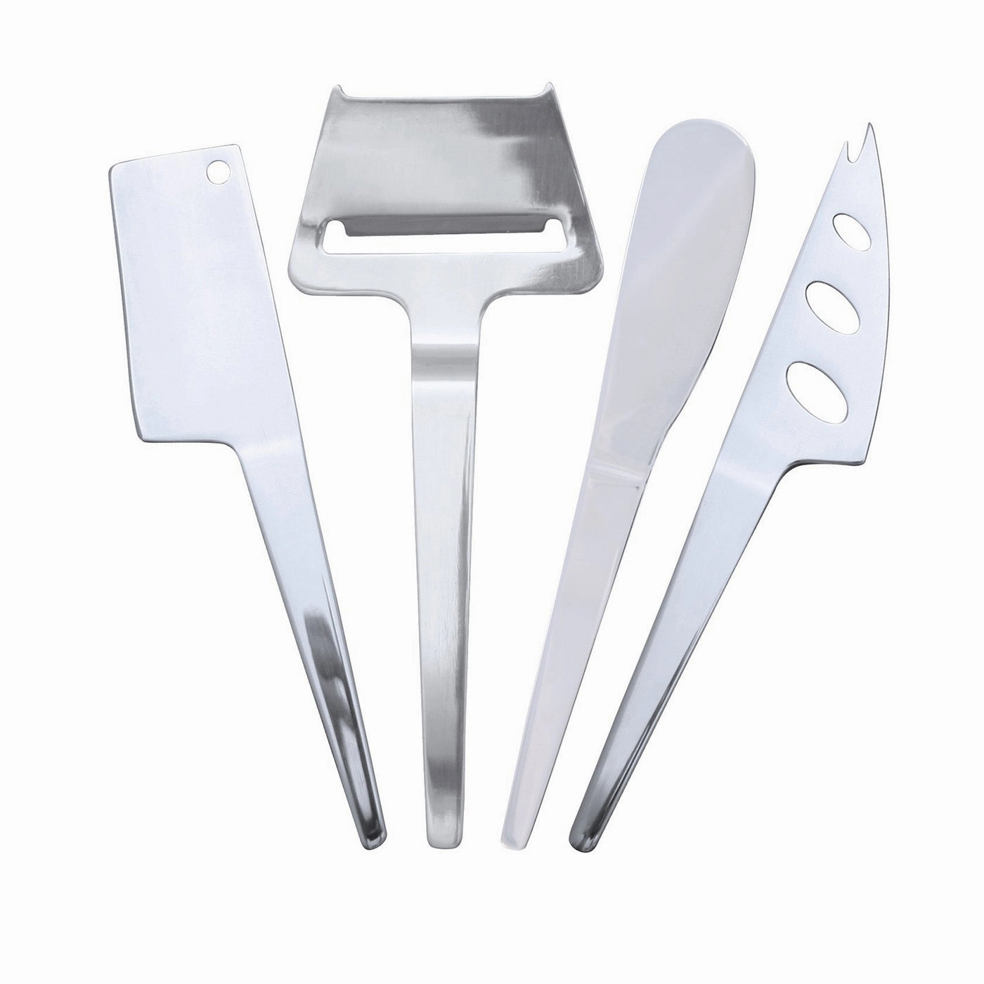Swissmar 4 Piece Slim-Line Cheese Knife Set Cutlery knife sets deals