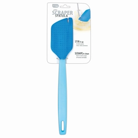 Talisman Designs 2-in-1 Beater Scraper Spatula, Blue Cooking Tools & Accessories mega discount