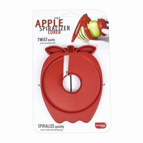 Talisman Designs Apple Spiralizer & Corer, Red Cooking Tools & Accessories mega discount