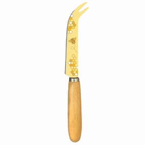 Talisman Designs Cheese Knife, Honey Bee Collection, Yellow Cutlery outlet discounts