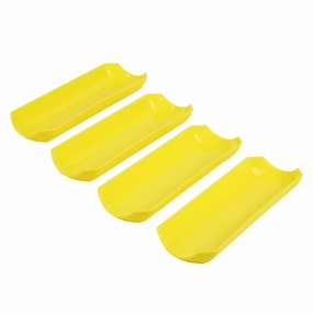 Talisman Designs Corn Boats for Corn-on-the-Cob, Set of 4, Yellow Serveware discount kitchenware