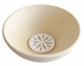 Talisman Designs Dishwasher-Safe Bread Dough Proofing Basket & Decorating Embosser, Set of 2, Tan Bakeware online promo