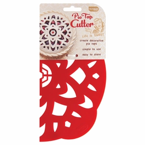 Talisman Designs Pie Top Cutter for 10 inch Pies, Mandala, Red Cooking Tools & Accessories buy more save more