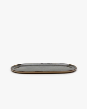 Tapas plate L indi gray Surface Dinnerware tableware outlet