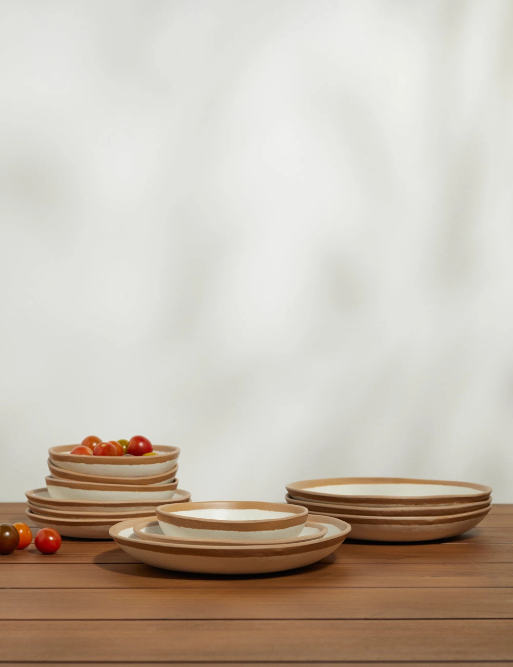 Tara Melamine Dinnerware (12-Piece Set) -  - Dinnerware tableware promo