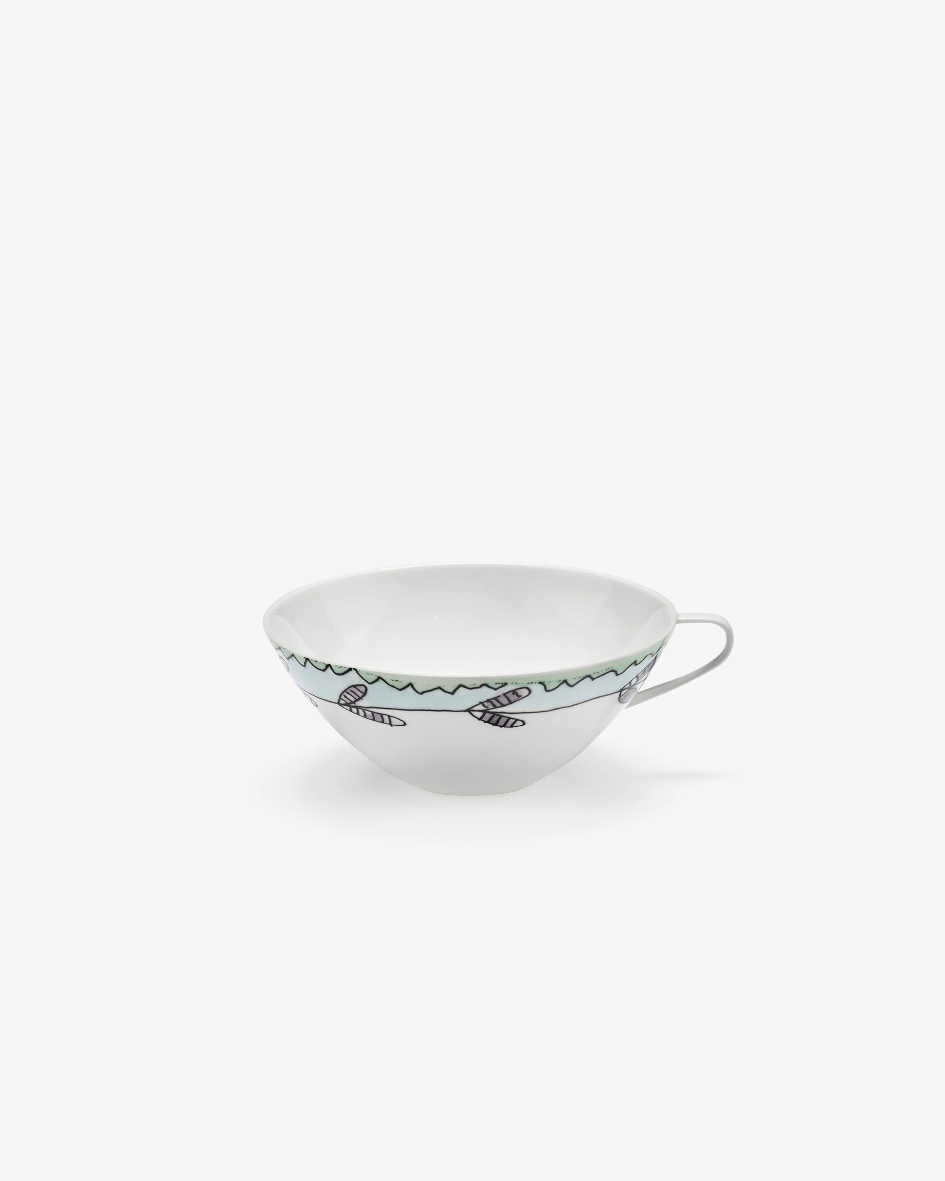 Tea cup Blossom milk Midnight Flowers Dinnerware tableware outlet