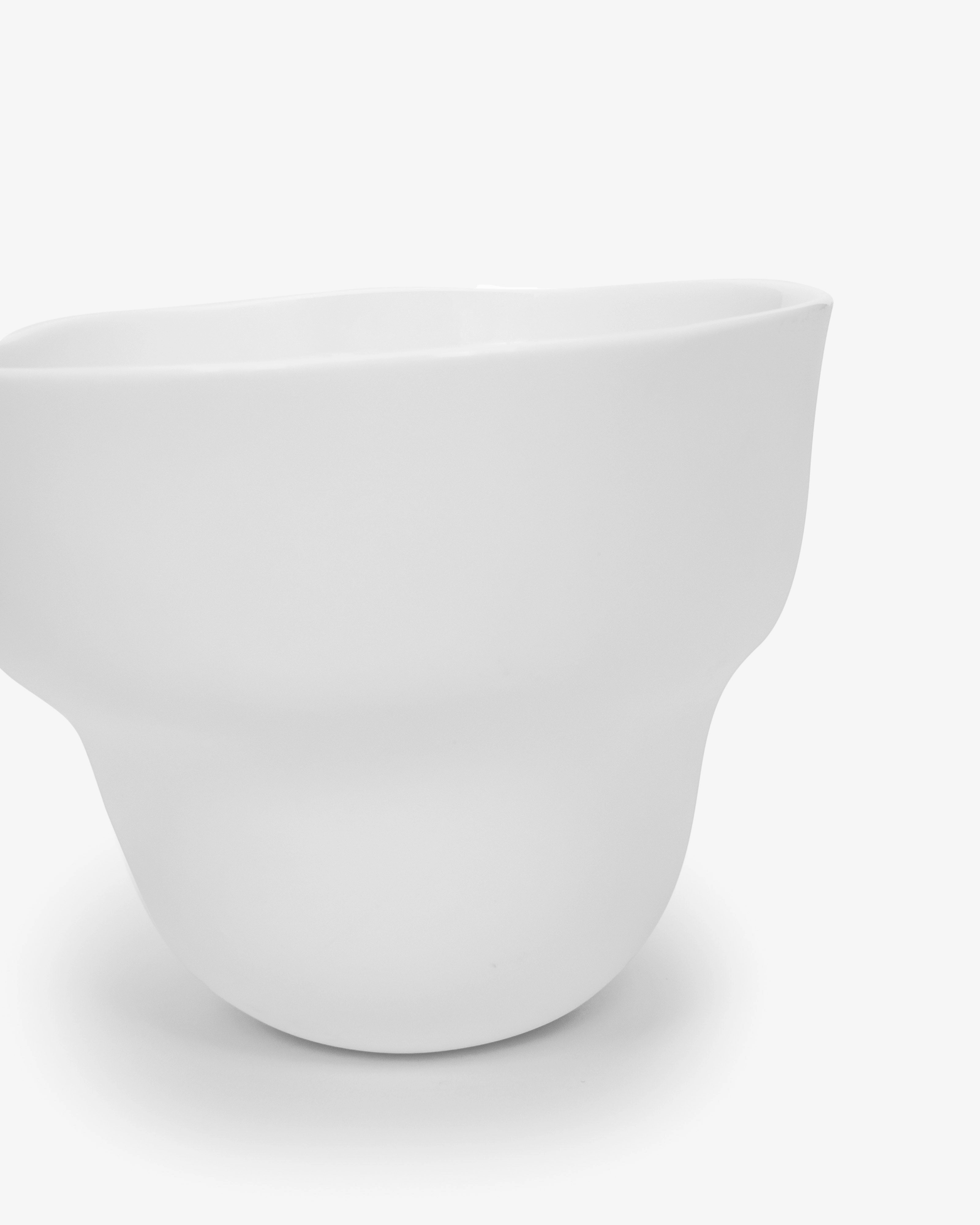 Tea cup set of 3 white Perfect Imperfection