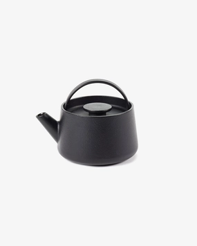 Tea pot M cast iron black 80cl Inku Dinnerware tableware outlet