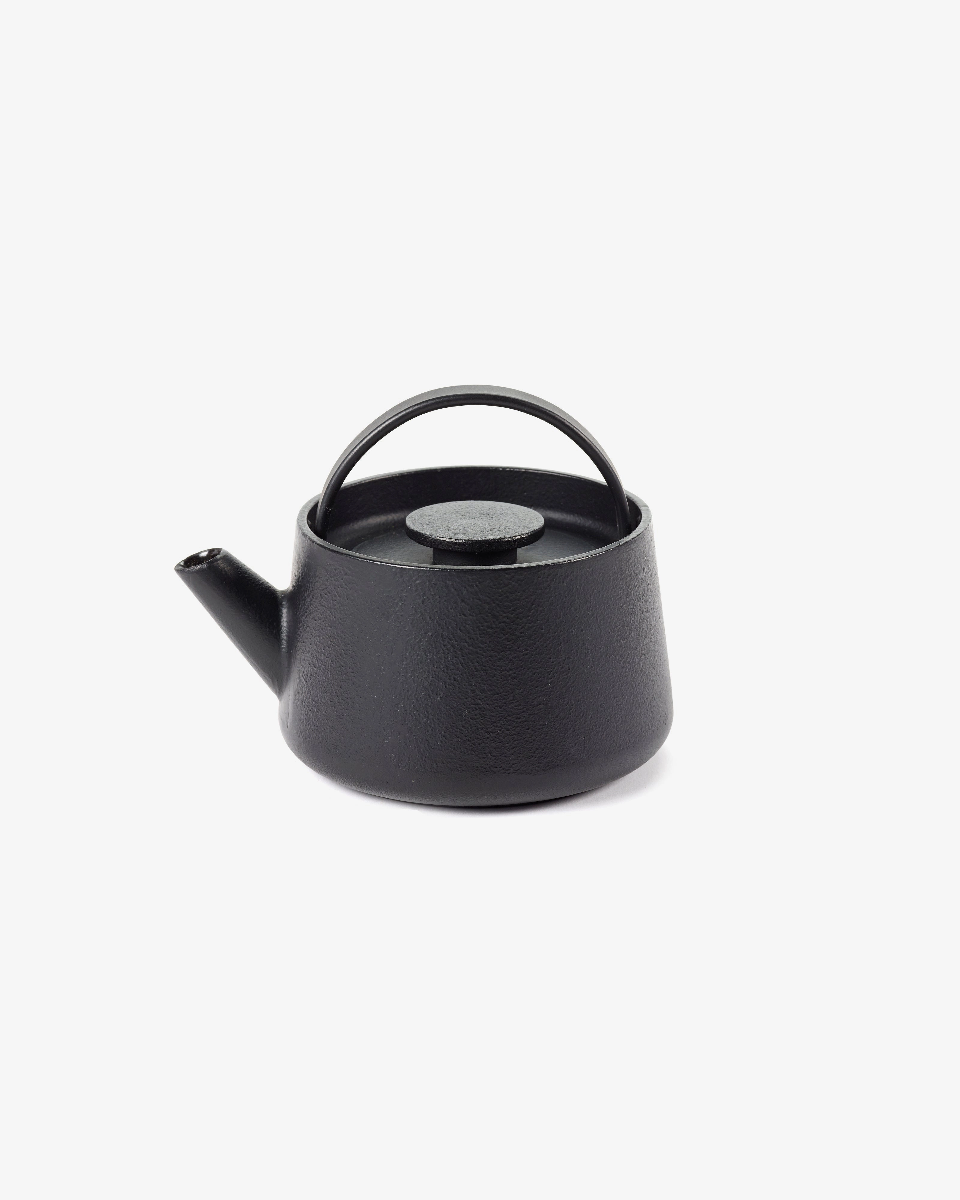 Tea pot M cast iron black 80cl Inku Dinnerware tableware outlet