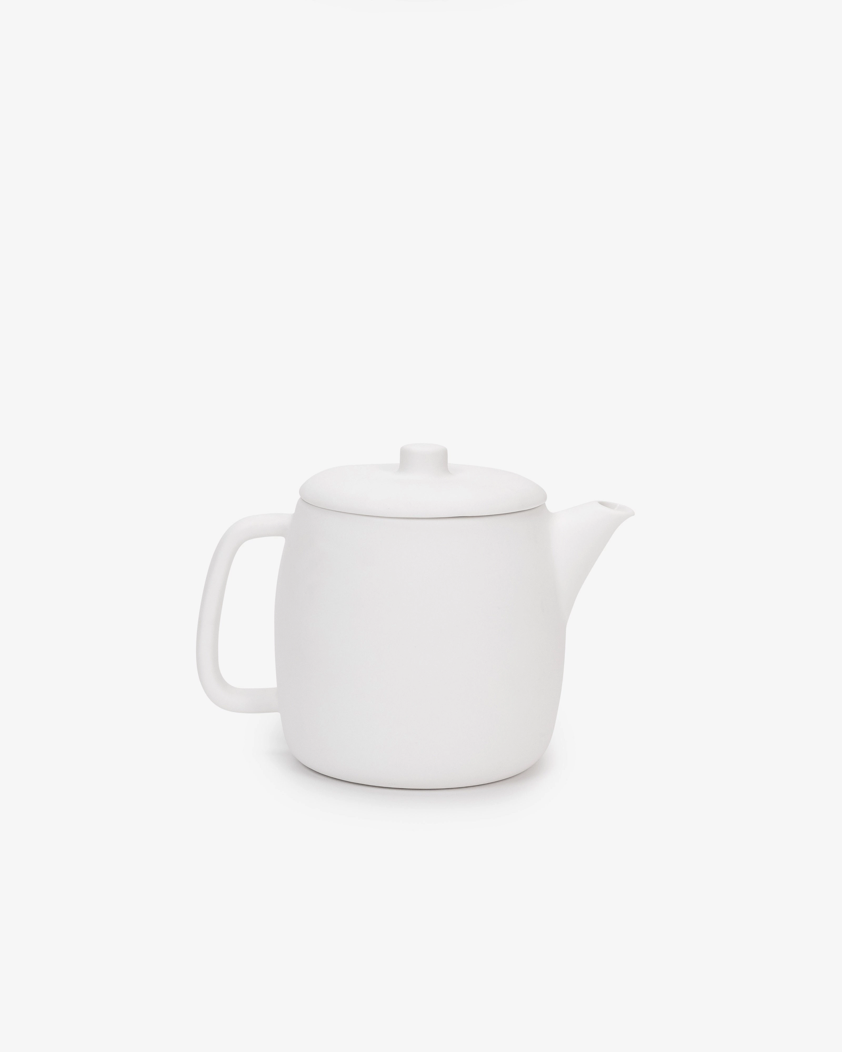 Tea pot white matt Passe-partout Dinnerware tableware outlet