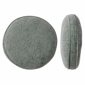 Terra Round Cushion 40cm Teal Velvet Cushions for home decor deals