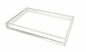 Tizo Design Tray w/White Insert 12x8 Decorative Trays cheap sale