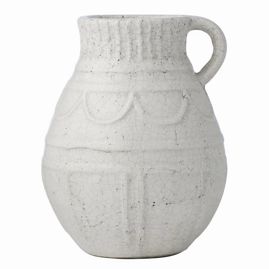 Trapani Urn 24x30.5cm White Ceramic Cheap Vases for home