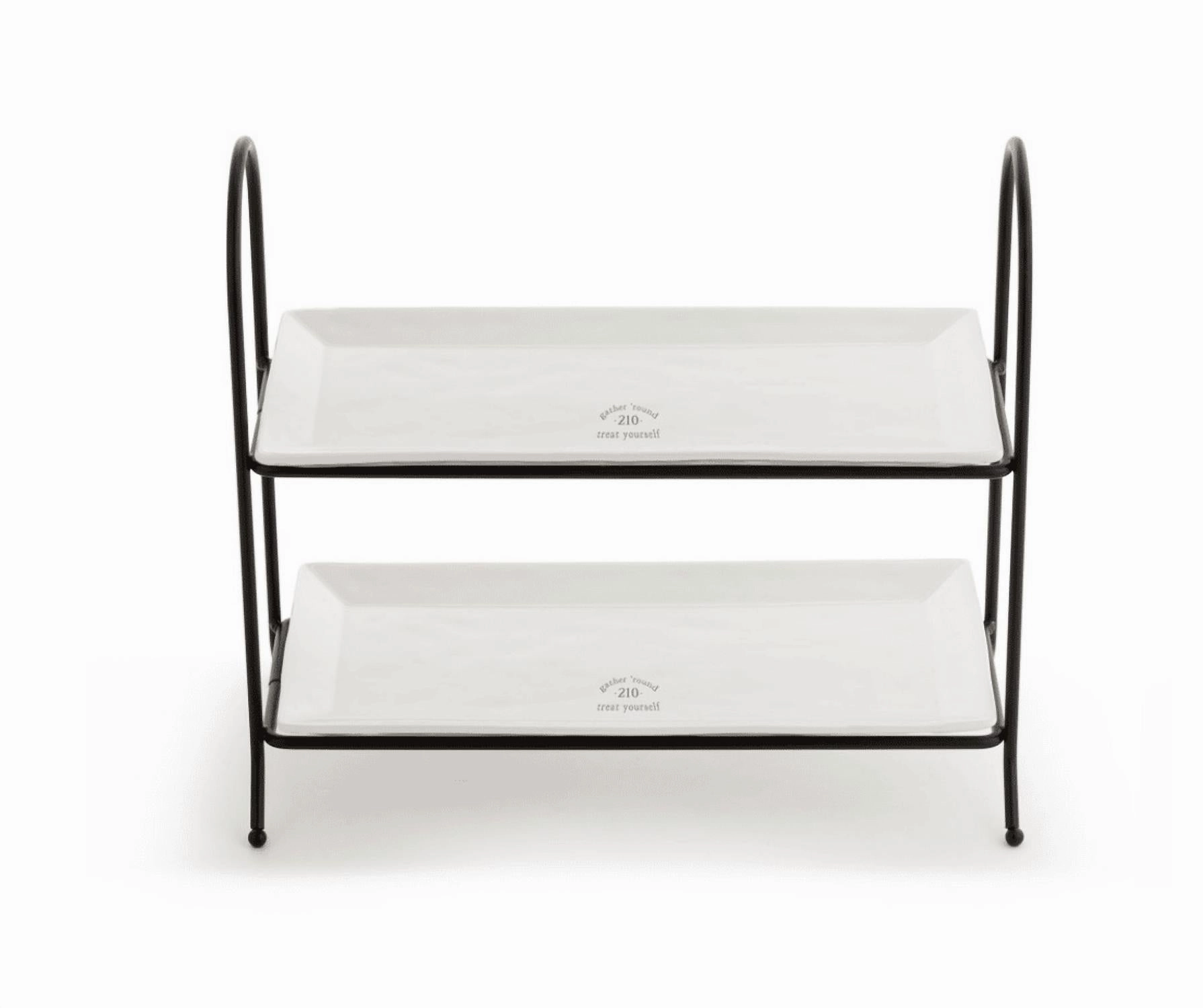Treat Yourself Serving Tray In Stamped Serveware discount kitchenware