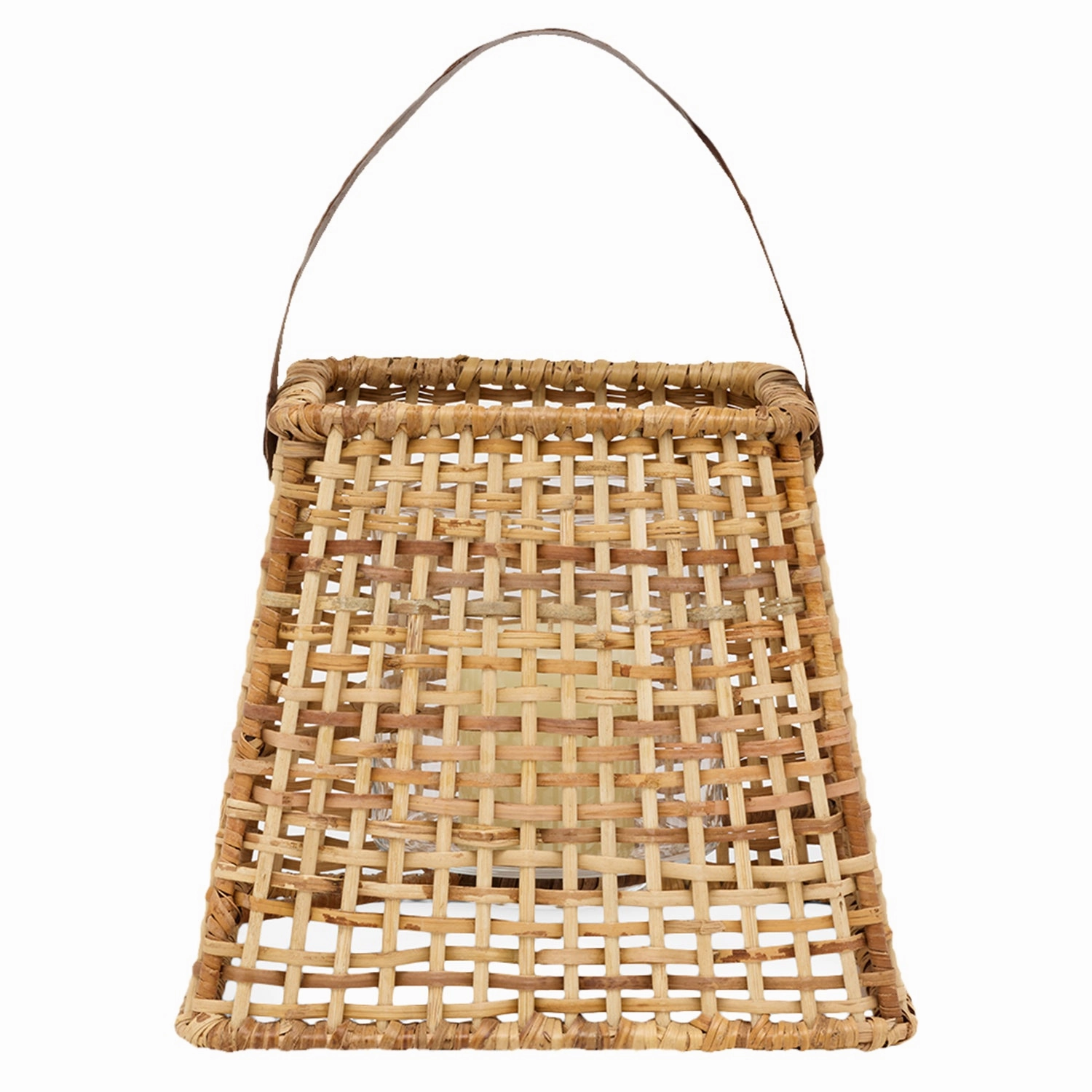 Trent Natural Rattan/Bamboo Small Hurricane Candle Holder Set/2 Candle Holders discount collection