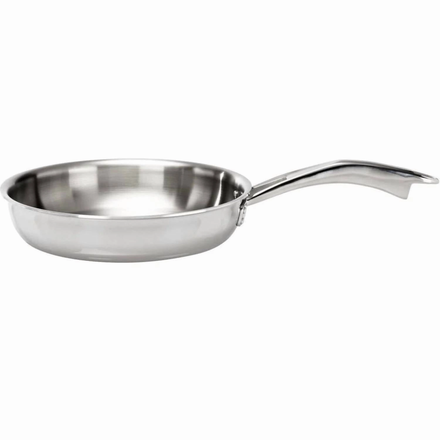 Truclad 26Cm / 10In Stainless Steel Frying Pan In Silver Cookware hot cookware outlet