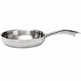 Truclad 26Cm / 10In Stainless Steel Frying Pan In Silver Cookware hot cookware outlet