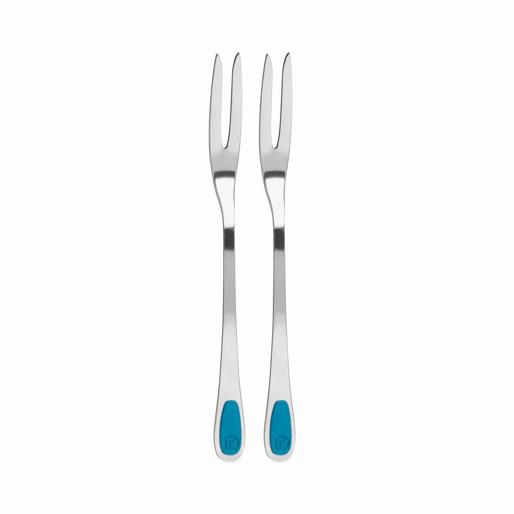 Trudeau Seafood Forks, Set of 2, Tropical Blue Cooking Tools & Accessories mega discount
