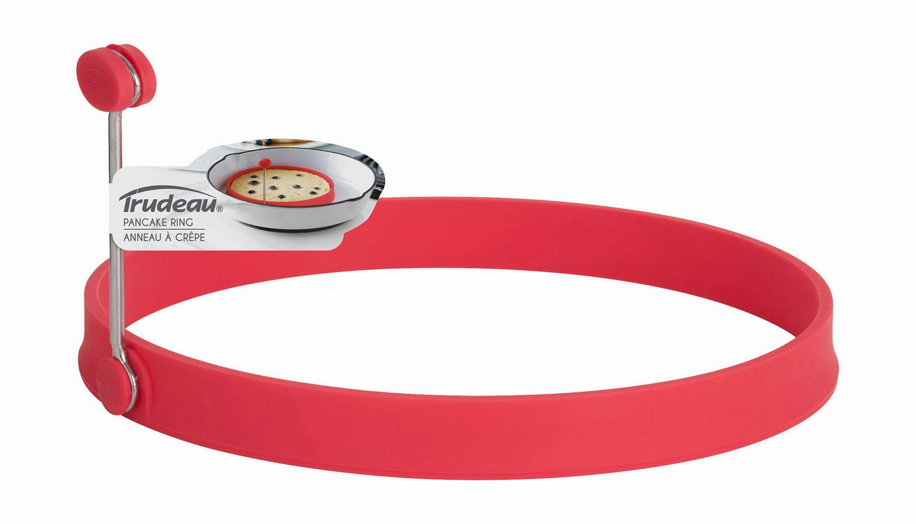 Trudeau Silicone Pancake Ring, 6-Inch