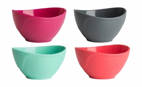 Trudeau Silicone Pinch Bowls, 1/2 Cup, Set of 4, Assorted Colors Cooking Tools & Accessories mega discount