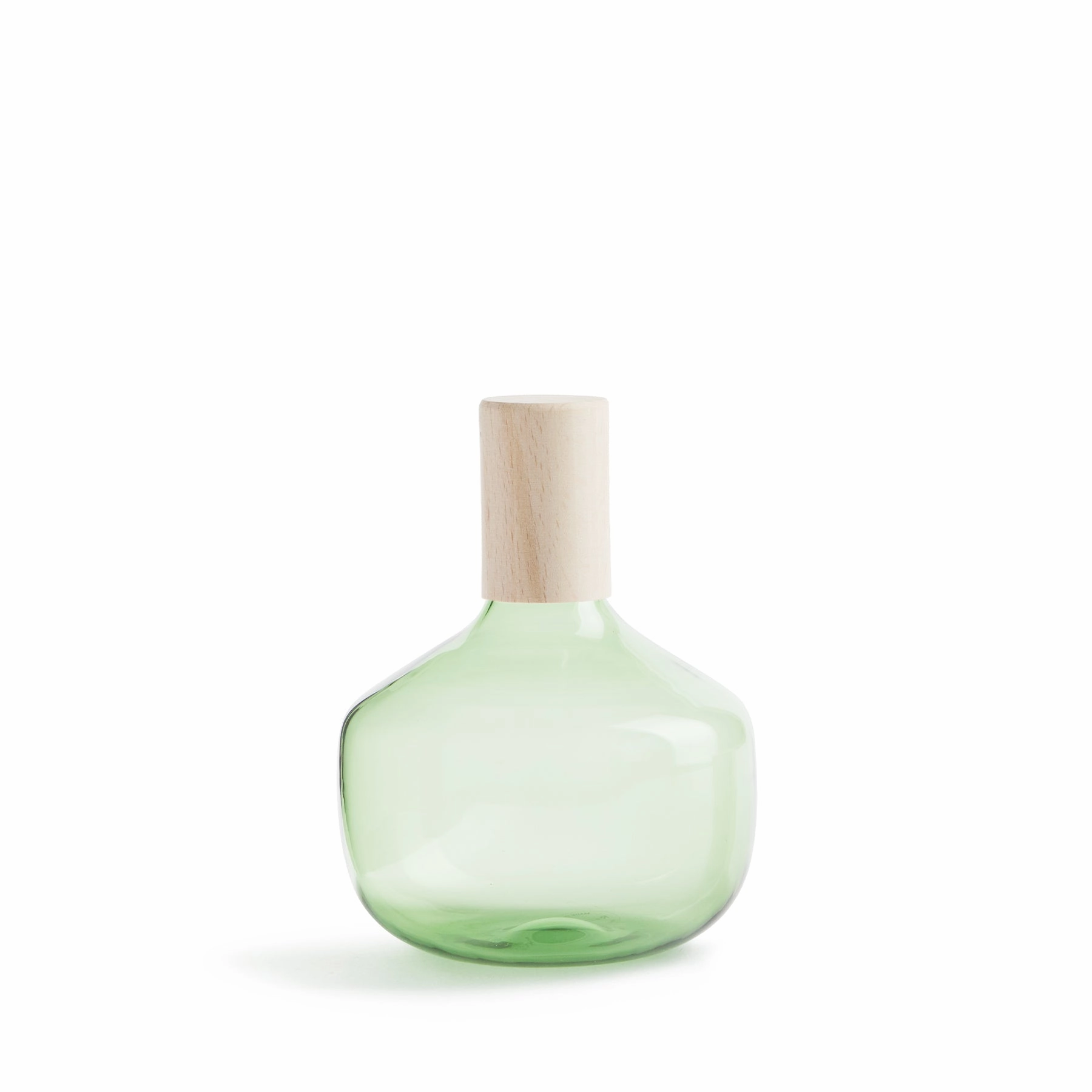 Trulli Short Bottle in Diamine Green Glassware Tabletop & Kitchen sale