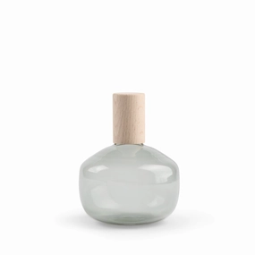 Trulli Short Bottle in Fog Grey Glassware Tabletop & Kitchen sale