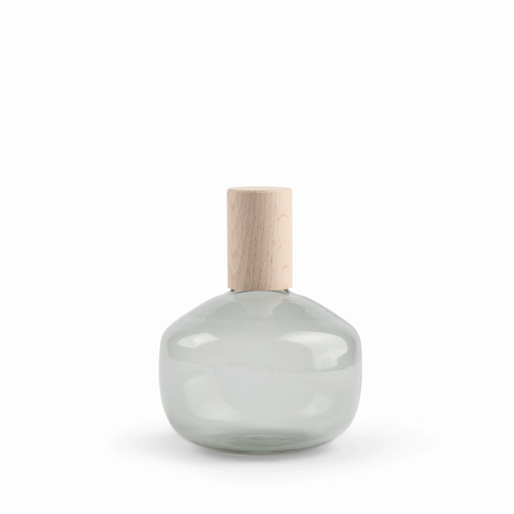 Trulli Short Bottle in Fog Grey Glassware Tabletop & Kitchen sale
