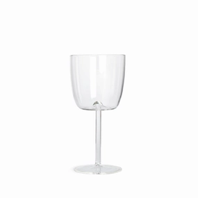 Tuccio Calice Stem Glass in Clear (Set of 2) Glassware Tabletop & Kitchen sale