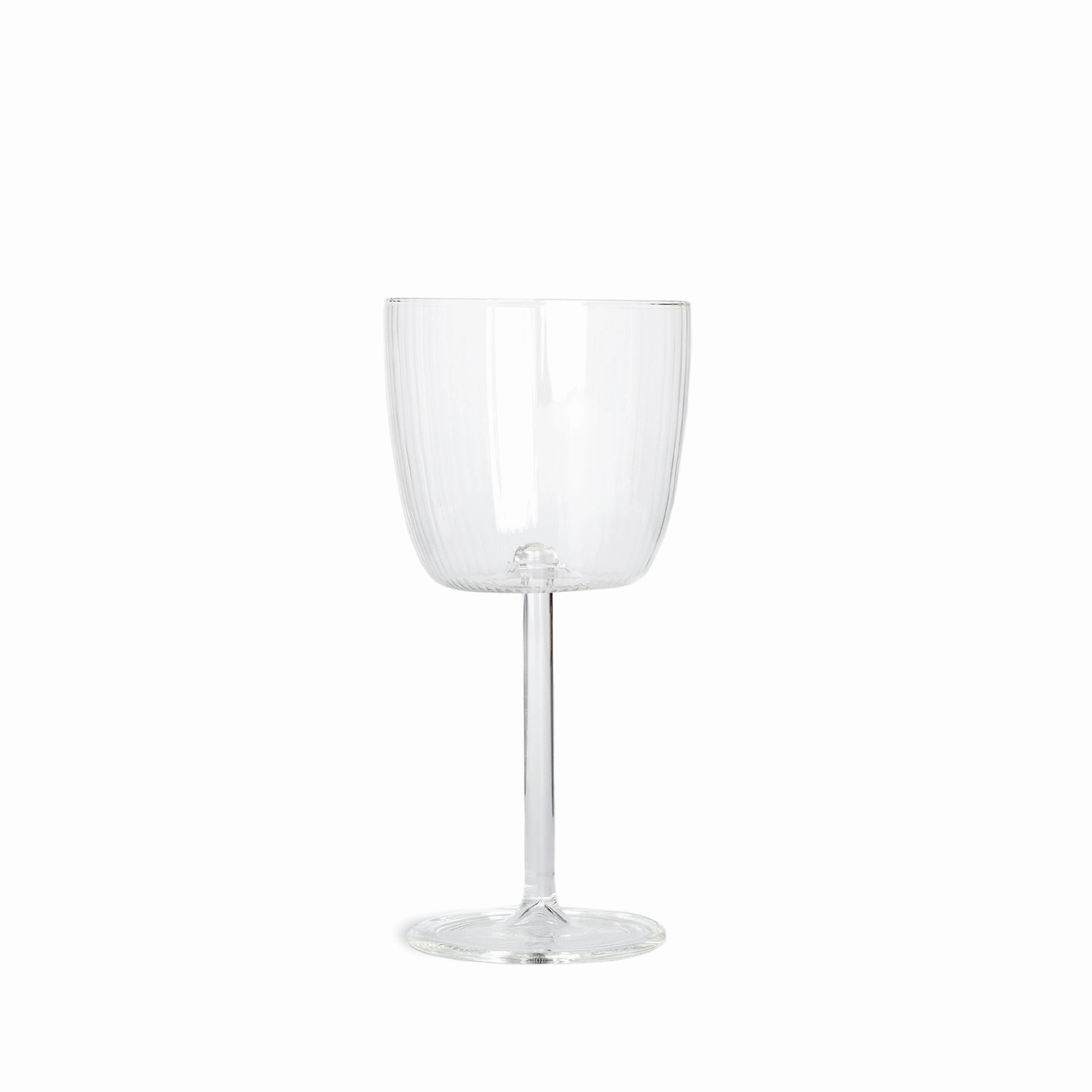 Tuccio Calice Stem Glass in Millerighe (Set of 2) Glassware Tabletop & Kitchen sale