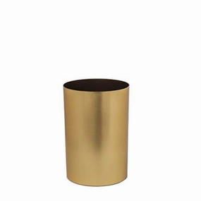 Umbra Metalla Trash Can, 4.5 Gallon (17l) Capacity, Matte-brass Color Cooking Tools & Accessories clearance kits