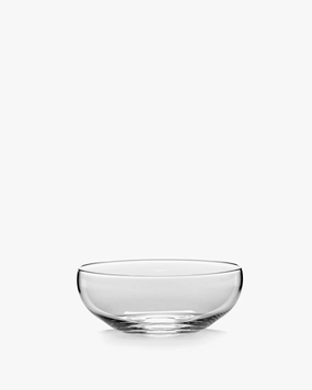 Universal glass transparent ribbed Inku Glassware Tableware hot sale