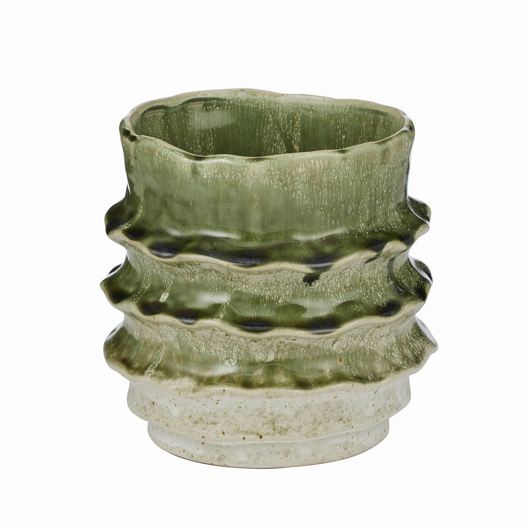 Urna Ceramic Pot 17x17cm Olive Cheap Vases for home