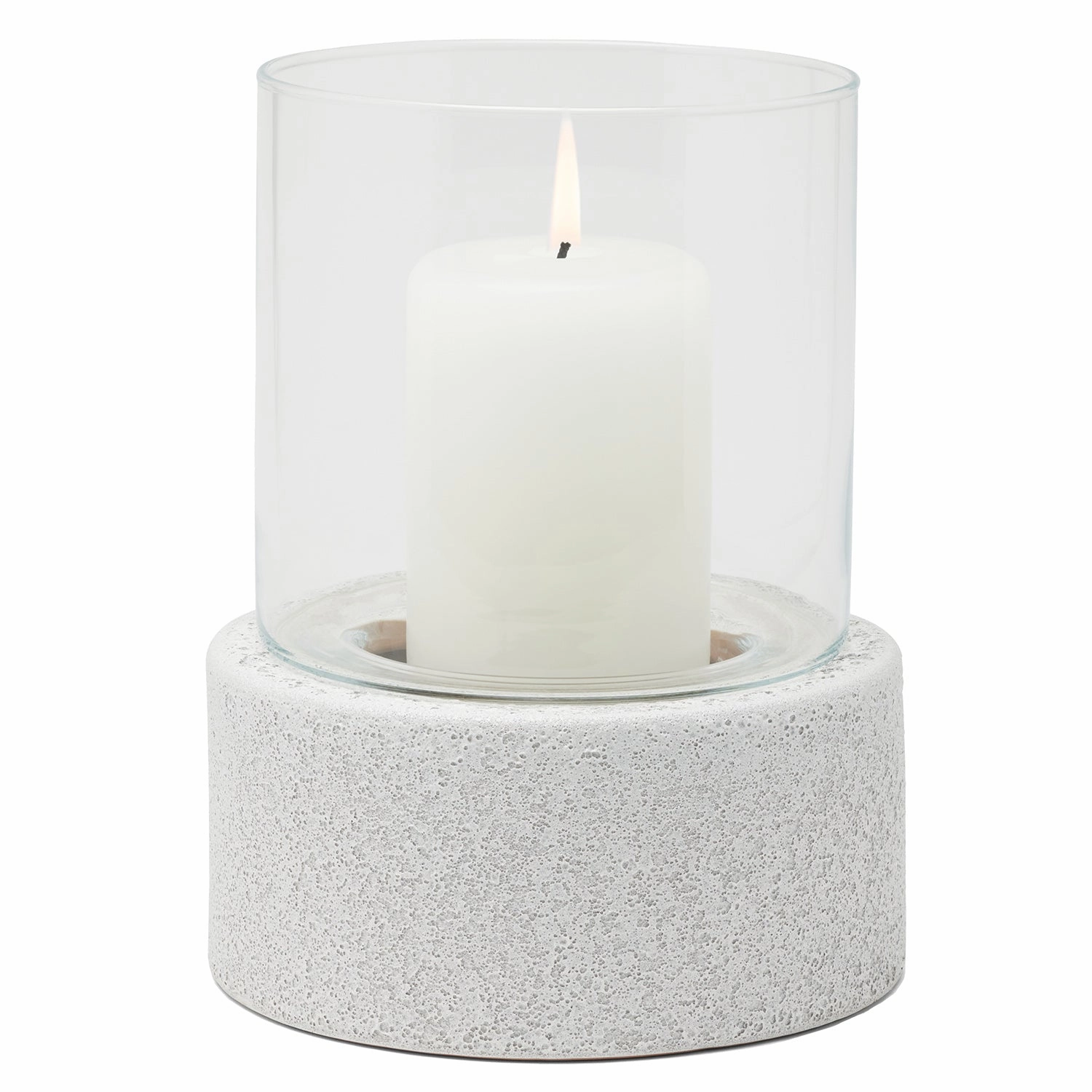 Uros Earth Glaze Candle Hurricane Set/2 (Large) Candle Holders discount collection